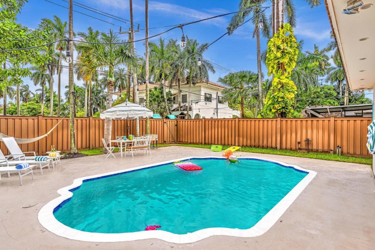 Tropical Oasis With Pool 10 Mins Airport & 5 Mins Beach هوليوود المظهر الخارجي الصورة