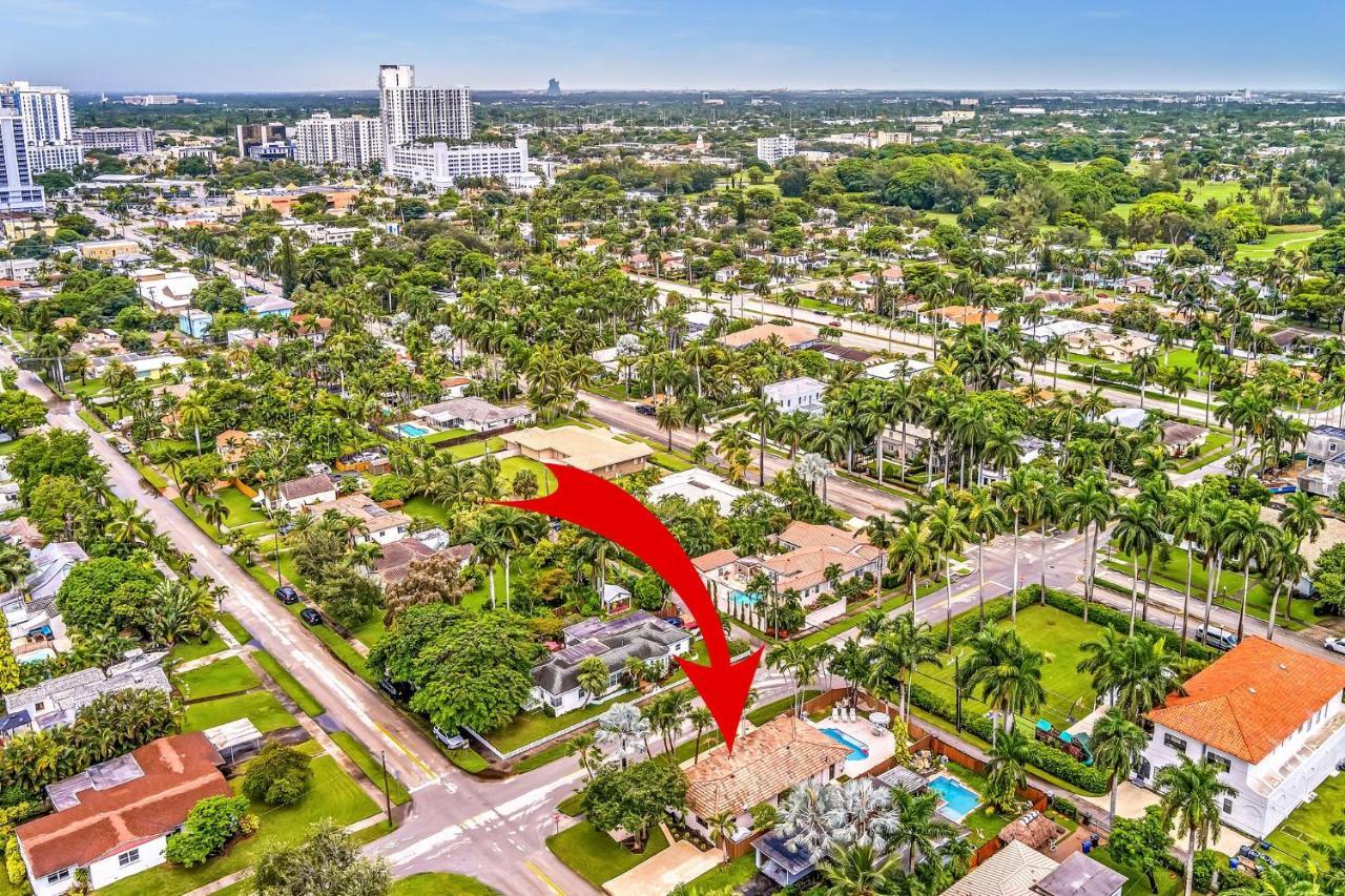 Tropical Oasis With Pool 10 Mins Airport & 5 Mins Beach هوليوود المظهر الخارجي الصورة