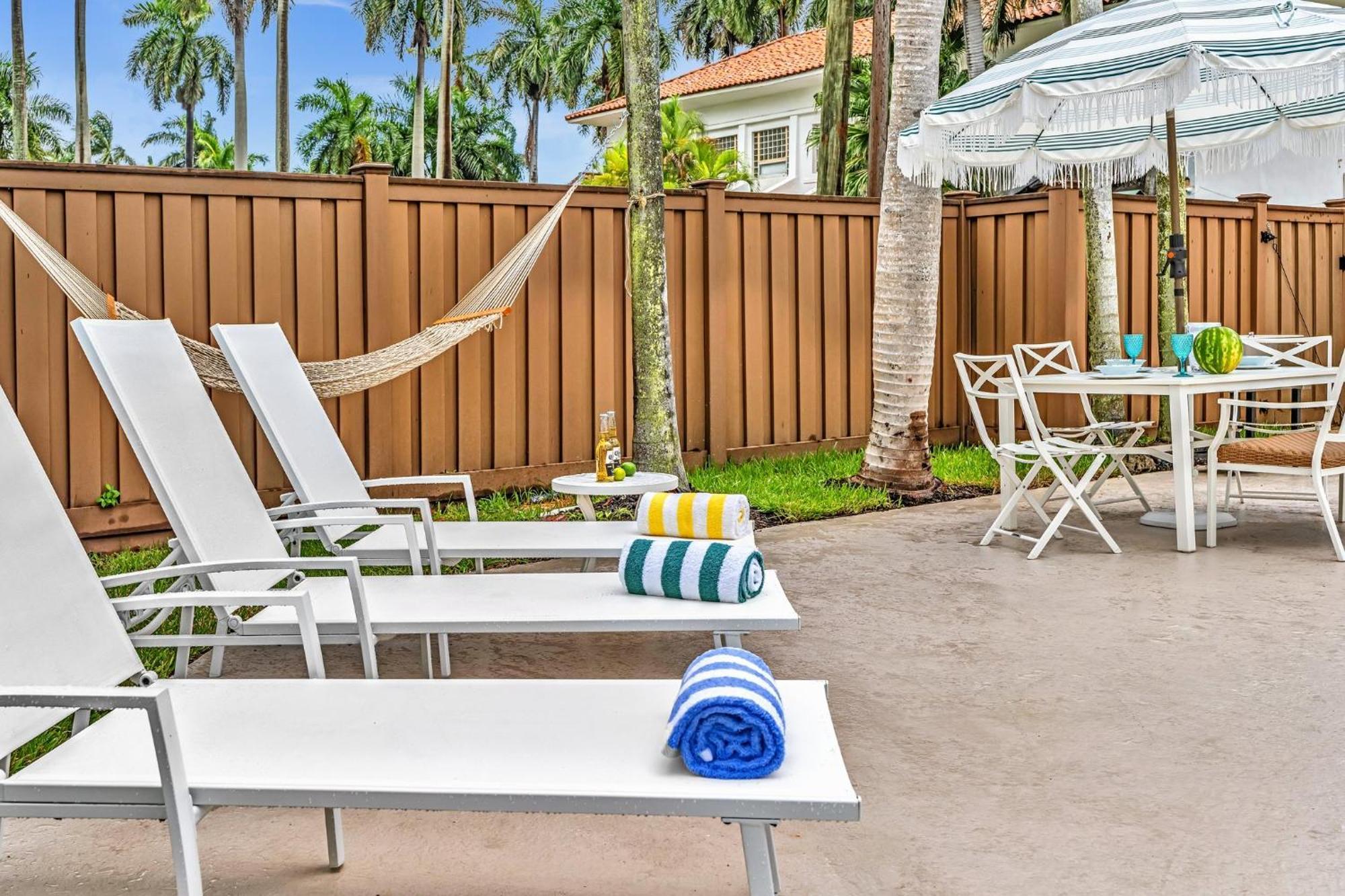 Tropical Oasis With Pool 10 Mins Airport & 5 Mins Beach هوليوود المظهر الخارجي الصورة